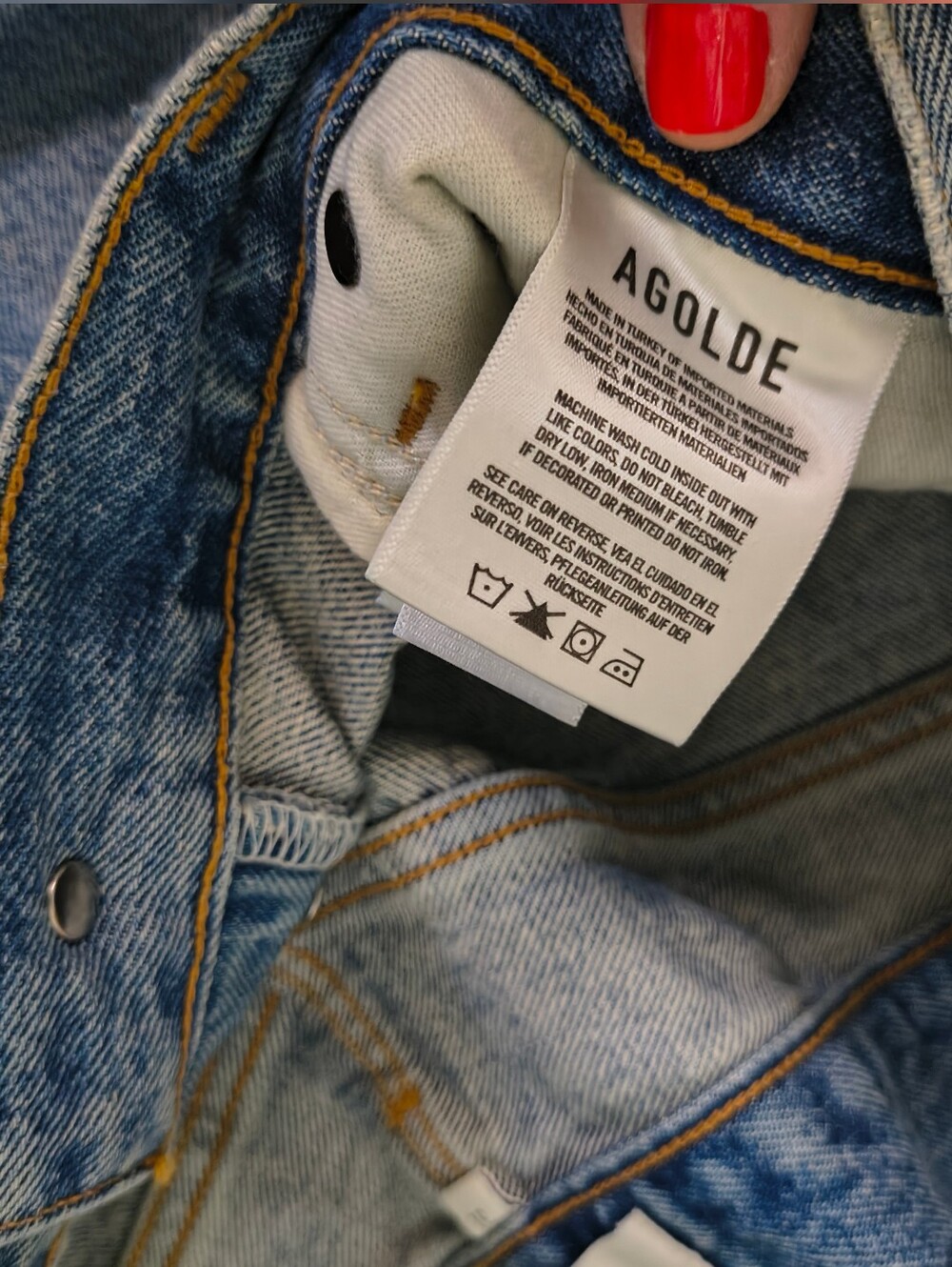 AGOLDE Parker Long Short Size 31 - Picture 6 of 10